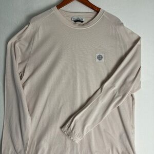 Stone Island Long sleeve Beige T shirt